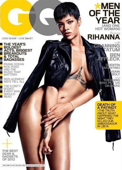 Rihanna Gets Naked For Gq Man Of The Year Issue Photos