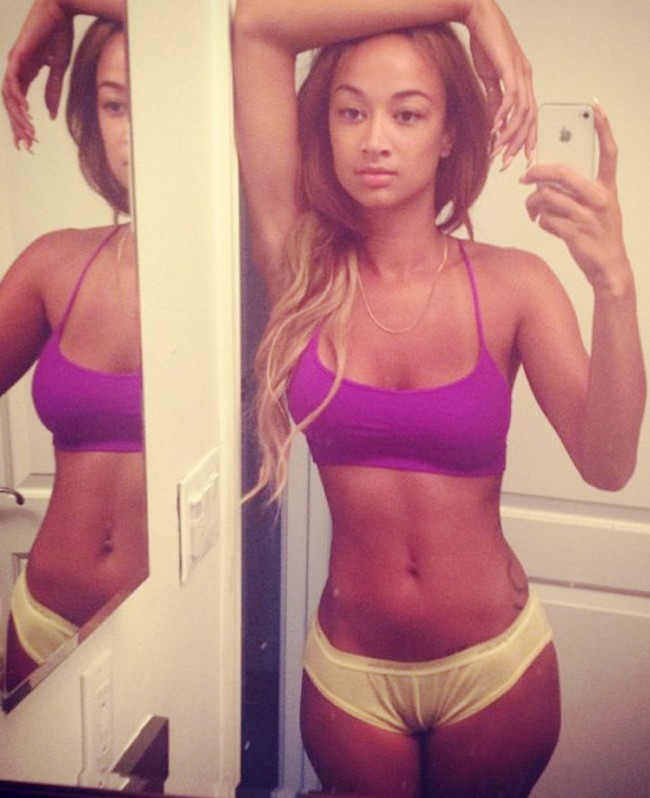Black Girl In Bikini Selfie