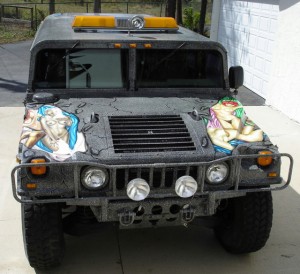 Dennis Rodman Custom Hummer With Naked Chicks Selling For K Photos Page Of