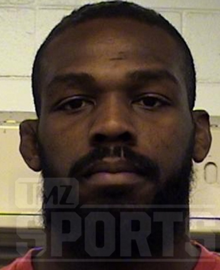 Jon Jones Mugshot Blacksportsonline