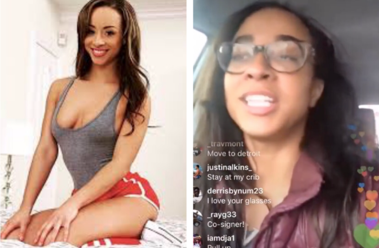 Adult Film Star Teanna Trump Goes On Ig Live To Explain Why Shes