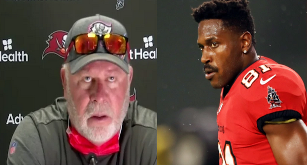 Video Bucs Hc Bruce Arians Says Antonio Brown Has Been A Model Citizen