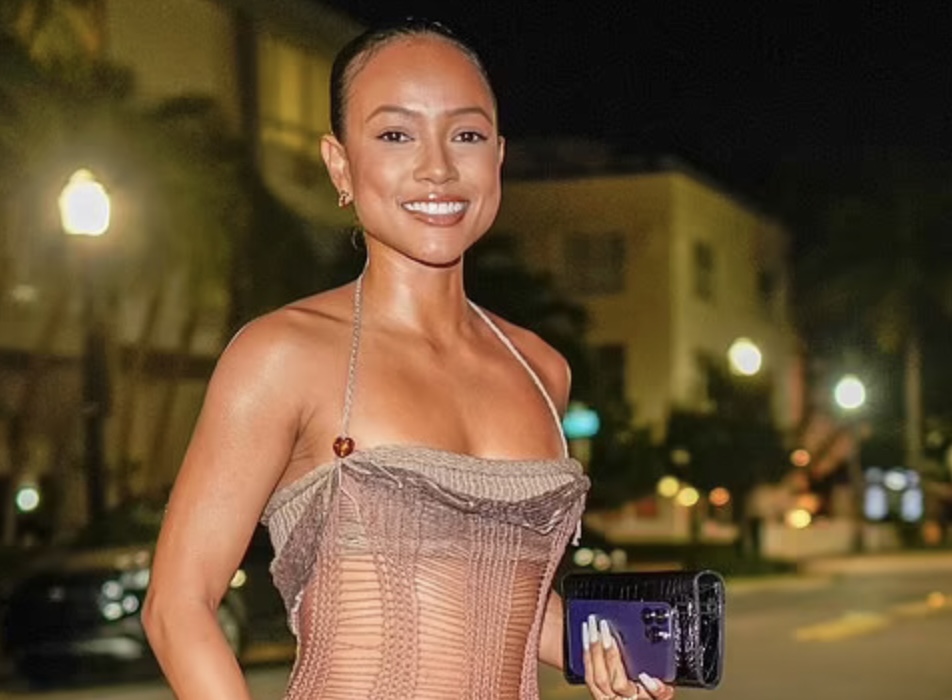 Karrueche Tran Shows Off Her Perfect Boobs And Petite Booty In A Racy