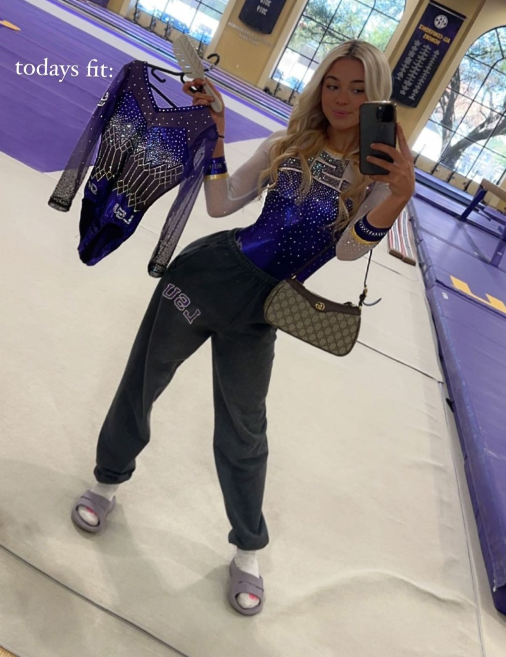 Gymnast Oliva Dunne Turns Heads In Short Yellow Dress At Lsu Football