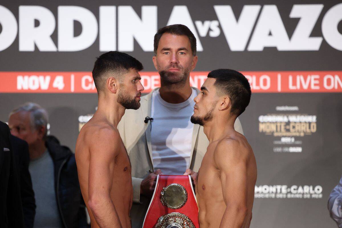 Joe Cordina vs Edward Vazquez