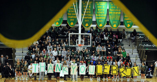 lebron james arena