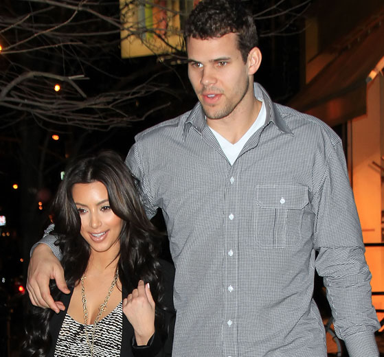 Kim Kardashian and Kris Humphries only have eyes for each other as they take a romantic walk after having dinner at Cipriani in NYC