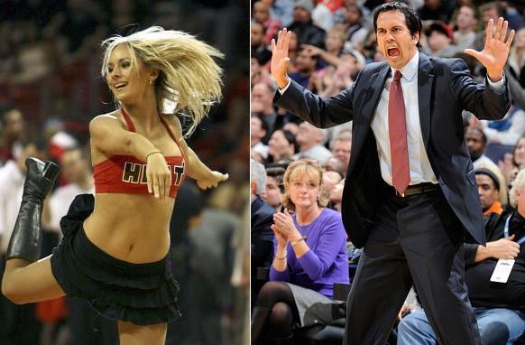 Miami Heat coach Erik Spoelstra is dating a former Heat dancer -  radiozona.com.ar
