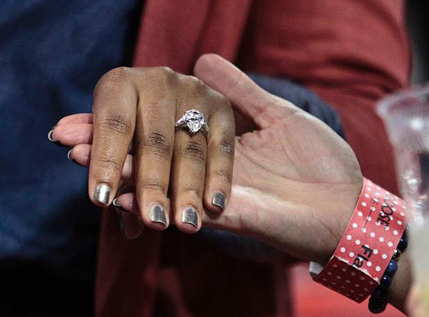 lebron james wife engagement ring