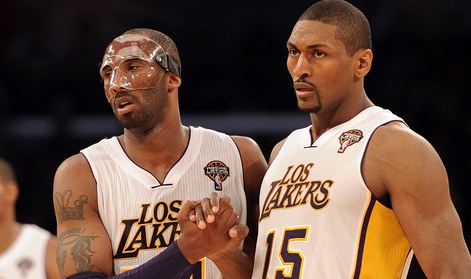 ron artest on kobe