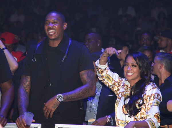 Carmelo Anthony & LaLa Check Out Jay Z and the Barclay’s Center ...