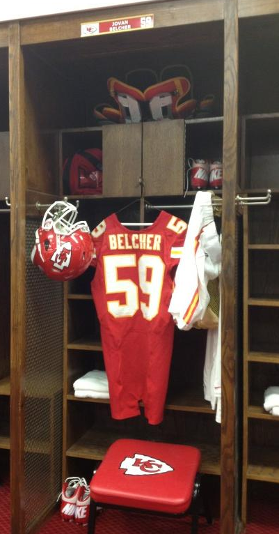 Photos: Chiefs Leave Jovan Belcher's Jersey Hanging in Locker Even ...