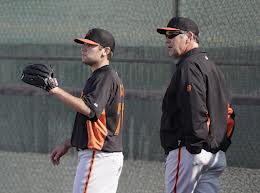 Giants Manager Bruce Bochy Cuts his son Brett During Dinner ...