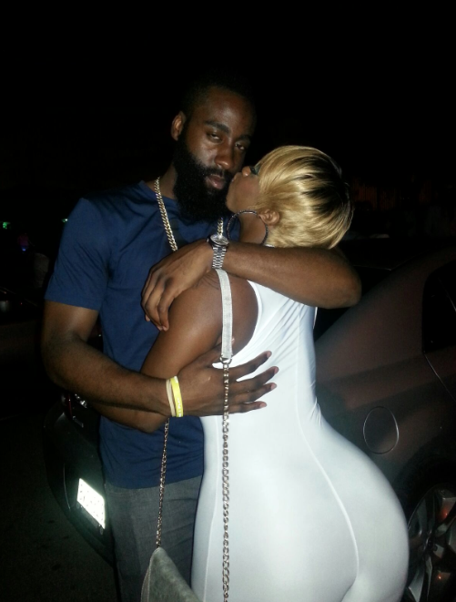 Caption the Photo: James Harden Toasted With His Latest Big Booty Stripper....