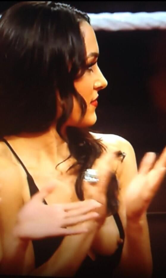 Brie Bella Nip Slip.