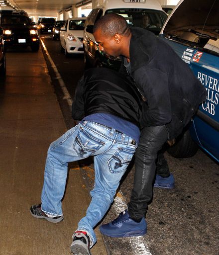 Kanye West Fight