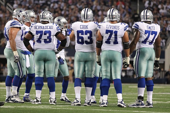 Jerry Jones Thinks The Cowboys Have Their Best Offensive Line In Years ...