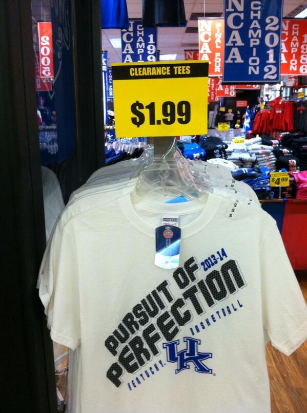 Kentucky Pursuit Of Perfection Shirts