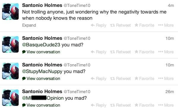 Santonio Holmes You Mad