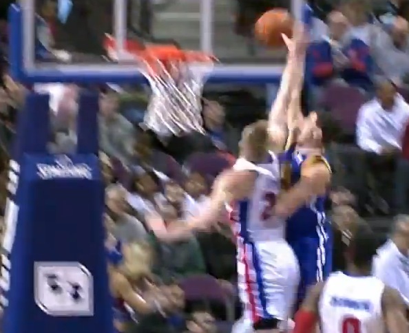 klay thompson dunk