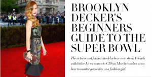 Girl's Guide to Sports Lists