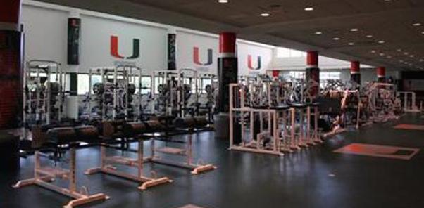 Miami weight room