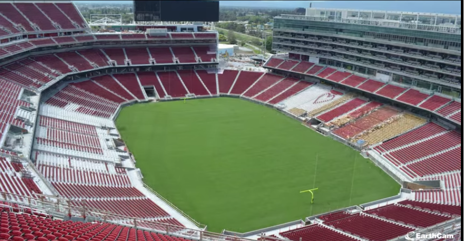 2-Year Construction of Levi Stadium Shown in Time Lapse (Video ...