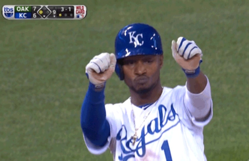 Royals Jarrod Dyson With the Young Joc 