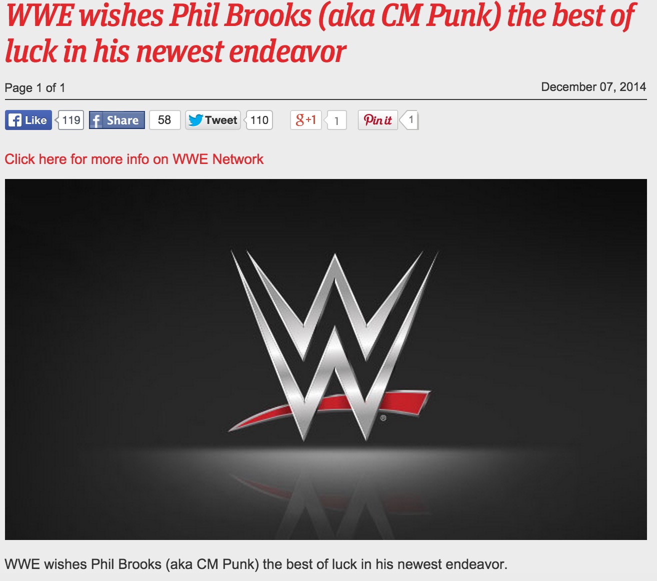 Phil Brooks CM Punk