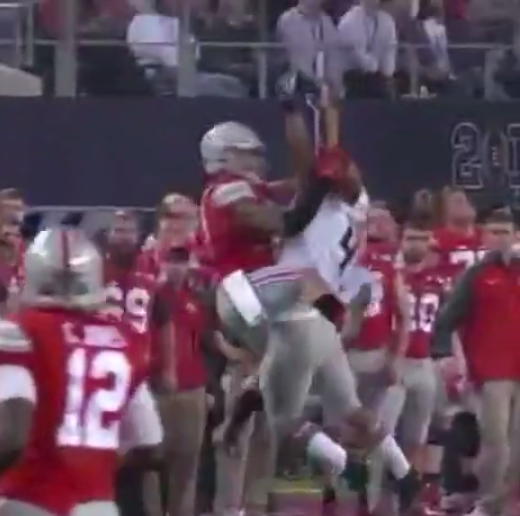 Ohio State WR Jalin Marshall Makes 'Insane' Sideline Grab (Video ...