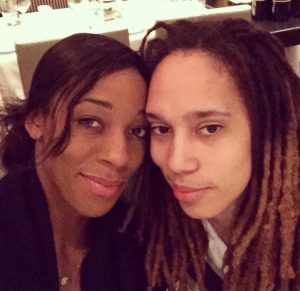 Brittney Griner and fiancé 