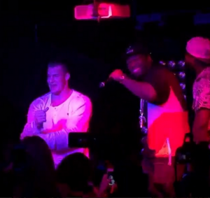 Gronk Hits The Stage With 50 Cent (Video) – BlackSportsOnline