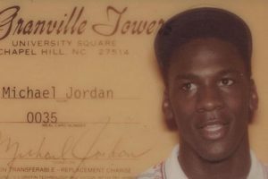 Michael Jordan College ID