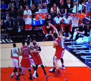 Raptors DeMar DeRozan Sick No Look Pass to Joakim Noah (Video ...