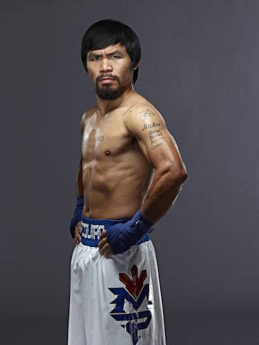 Manny Pacquiao for HBO photo by Monte Isom