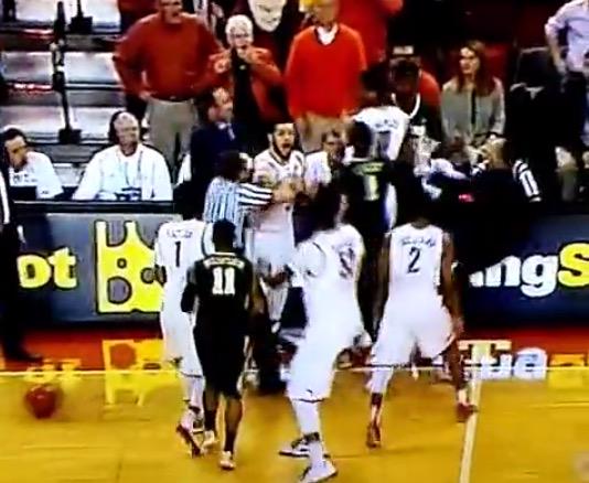 7 Players Ejected In Bench-Clearing Scuffle Between Baylor And Texas ...