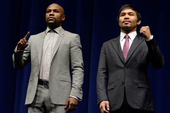 Mayweather-Pacquiao-Face Off