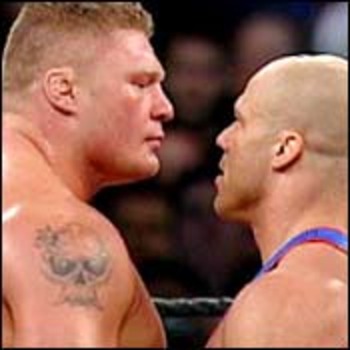 Brock Lesnar Kurt Angle