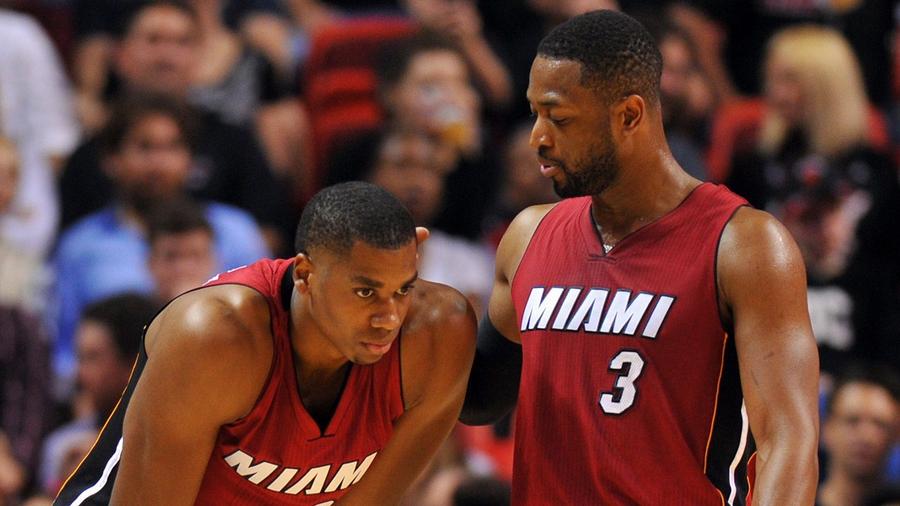Hassan Whiteside is tired of Wade questions