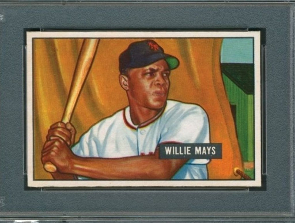 1970's Brace / Rowe Broder Postcards Willie Mays Au7834