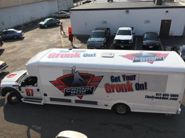 gronk party bus