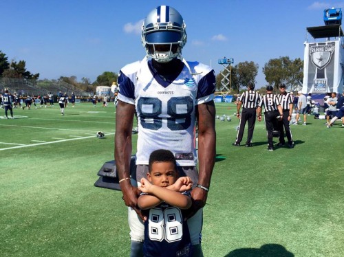 Dez bryant and Son