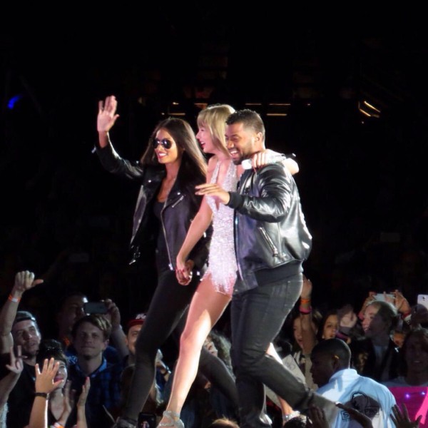 Russell Wilson, Ciara, Taylor Swift