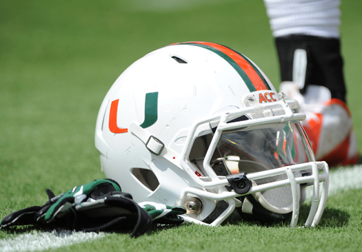 Image result for miami hurricanes helmets