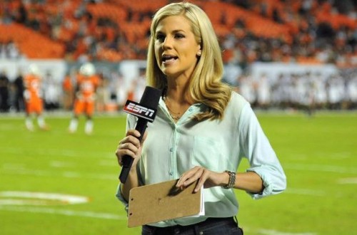 Sam Ponder Giving Up Sideline Reporting To Spend Time With Family ...