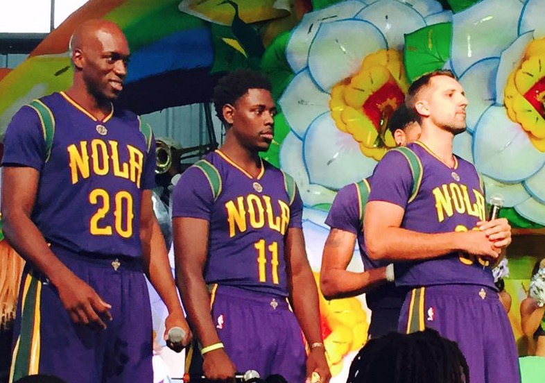 new orleans hornets mardi gras jersey for sale
