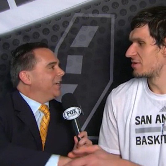 Boban Marjanovic. He ain't pretty but Huge Hands and a Huge Body.