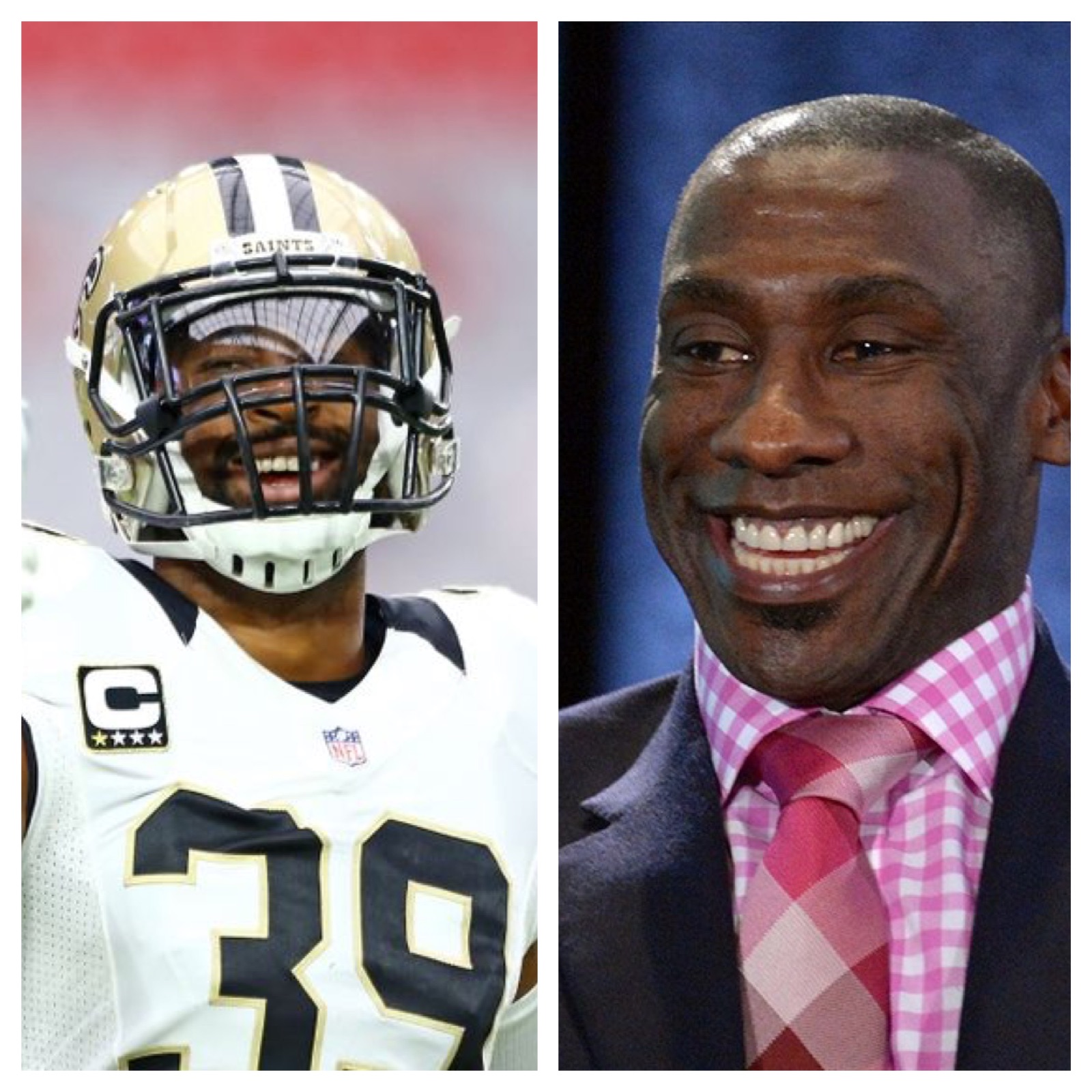 Brandon Browner Tweets About Shannon Sharpe's Fake Teeth ...