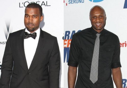 Kanye West plays Swish for Lamar Odom