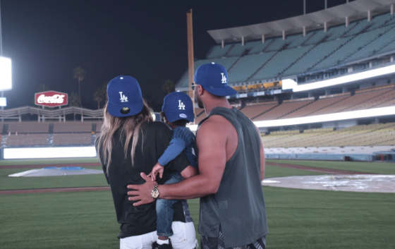 Ciara Russell Wilson Dodgers